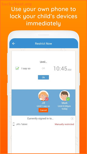 ourValues Smarter Screen Time & Parental Control screenshot