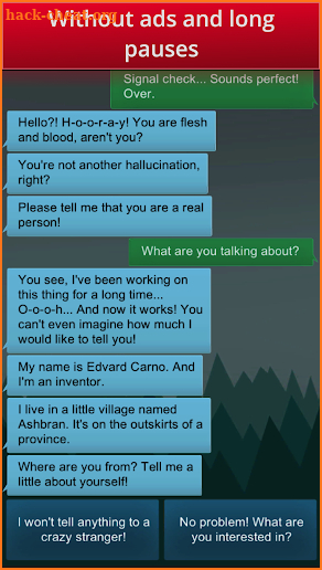 Outcast's Journey - Interactive Fiction game screenshot