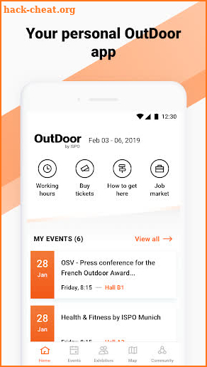 OutDoor by ISPO screenshot