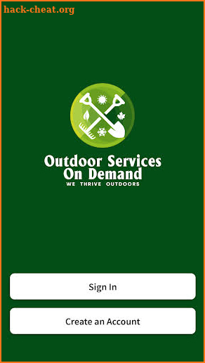 Outdoor Services on Demand screenshot