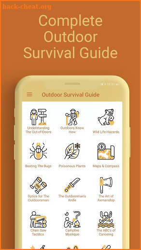 Outdoor Survival Guide screenshot