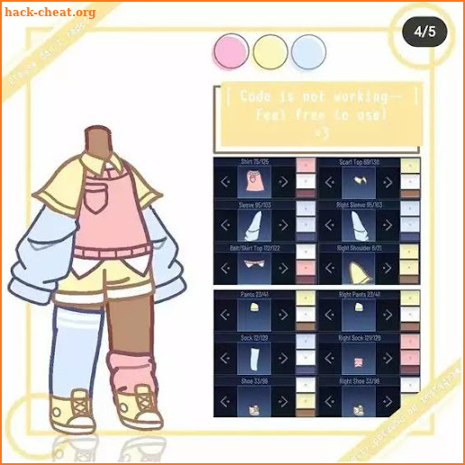 Outfit Ideas Gacha Club screenshot