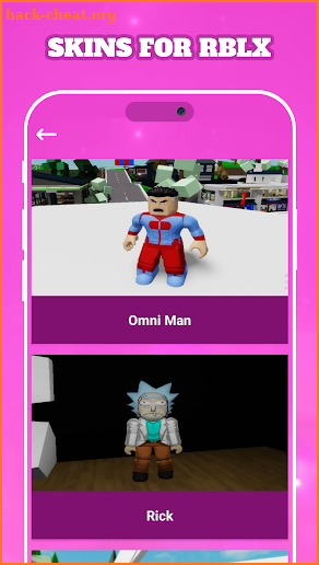 Outfit Skins for RBLX screenshot