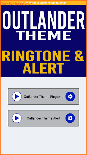 Outlander Ringtone and Alert screenshot