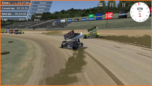 Outlaws - Sprint Car Racing 2 Online screenshot