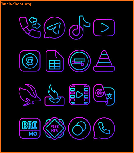 Outline Galaxy - Icon Pack screenshot