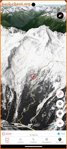 OUTMAP: hike, ski, outdoor screenshot