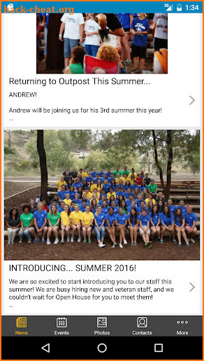 Outpost Summer Camps screenshot