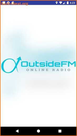 OutsideFM Online Radio screenshot