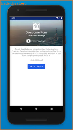 Overcome Porn: The 40 Day Challenge screenshot