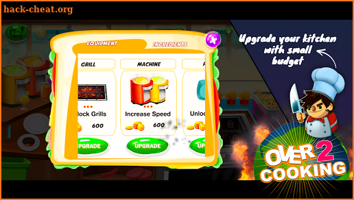 Overcooking : Cooking mobile game screenshot