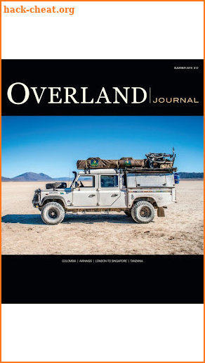 Overland Journal screenshot