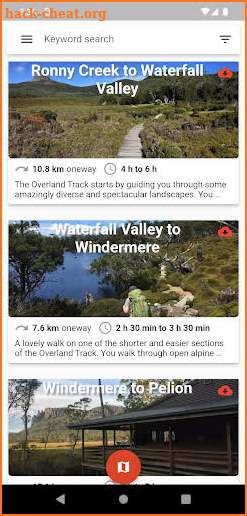 Overland Track screenshot