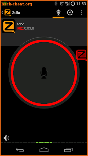 Overlay for Zello screenshot