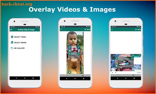 Overlay Videos & Images screenshot