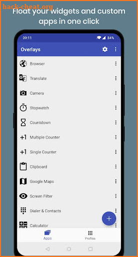 Overlays: Floating Apps Multitasking screenshot