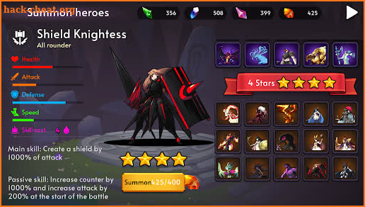 Overpowered Heroes screenshot