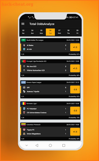 Over/Under 2,5 Goals Fixed Matches & Betting Tips screenshot