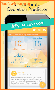 Ovia Fertility Tracker & Ovulation Calculator screenshot