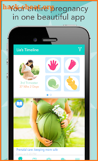 Ovia Pregnancy Tracker & Baby Countdown Calendar screenshot