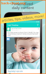 Ovia Pregnancy Tracker & Baby Countdown Calendar screenshot