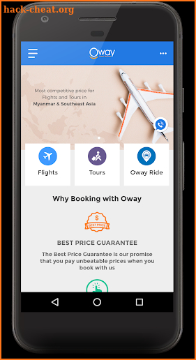 Oway Travel - Flights & Tours screenshot