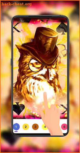 Owl Gentleman🦉Color Master by Number Package screenshot