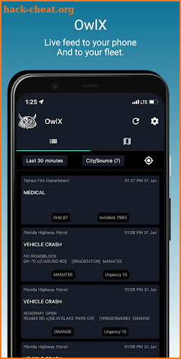 OwlX screenshot