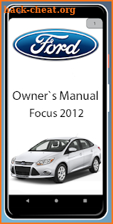 Owners Manual for Ford Focus 2012 screenshot