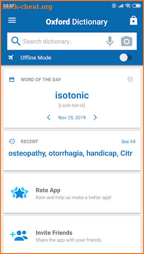 Oxford Dictionary of Nursing screenshot
