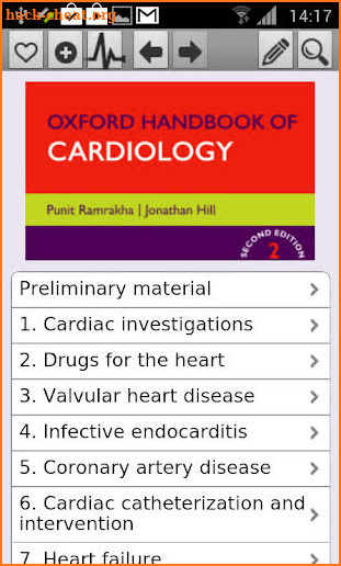 Oxford Handbook Cardiology 2 E screenshot