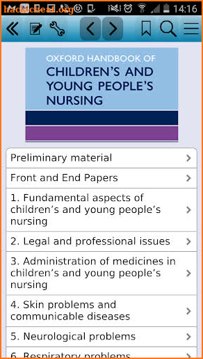 Oxford Handbook Children’s Nur screenshot