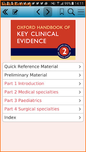 Oxford Handbook Clinic Evide 2 screenshot