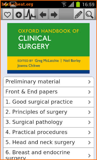 Oxford Handbook Clinical Surg. screenshot