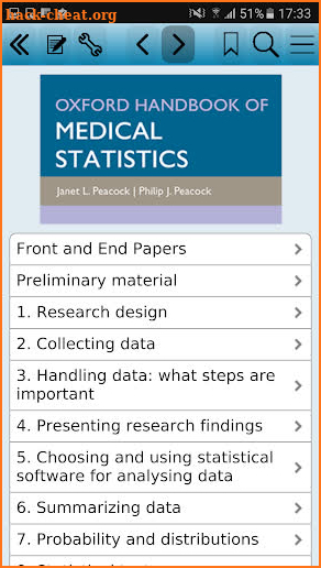 Oxford Handbook Medical Statis screenshot
