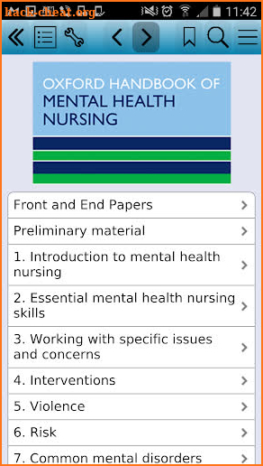 Oxford Handbook Mental Health screenshot