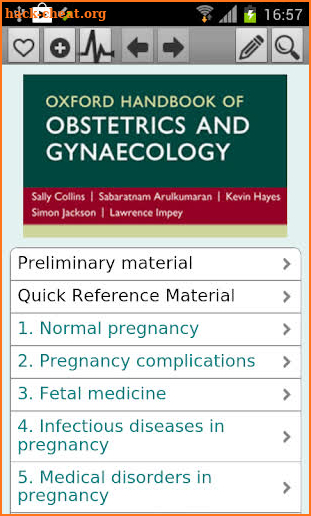 Oxford Handbook Obst&Gyna3e screenshot