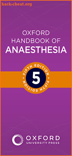 Oxford Handbook of Anesthesia screenshot