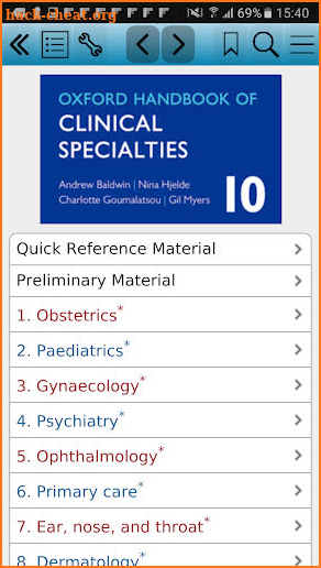 Oxford Handbook of Clinical 10 screenshot
