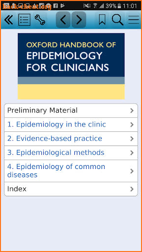 Oxford Handbook of Epidemiology for Clinicians screenshot