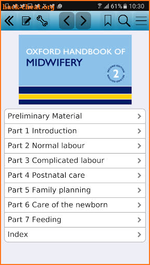 Oxford Handbook of Midwifery 2 screenshot