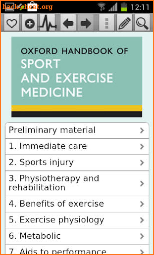 Oxford Handbook of Sport & Ex screenshot