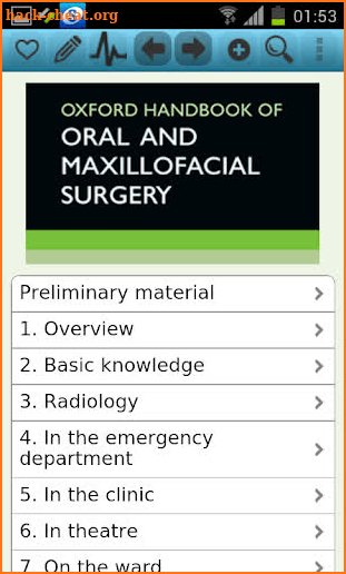 Oxford Handbook Oral& Maxill S screenshot