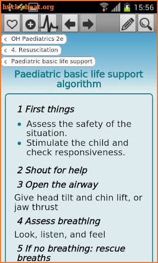 Oxford Handbook Paediatrics 2e screenshot