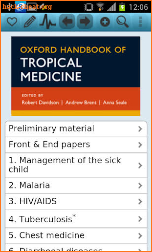 Oxford Handbook Tropical Med 4 screenshot