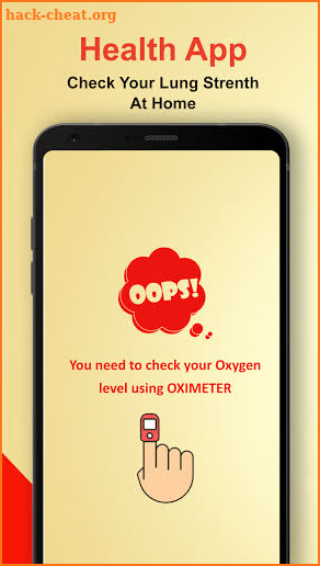 Oxygen Level Check - Lung Strength screenshot