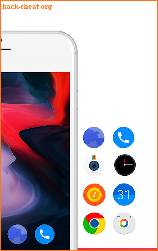 Oxygen OS IconPack - OnePlus screenshot