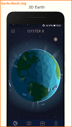 OysterX - Travel tracker & Travel log App screenshot