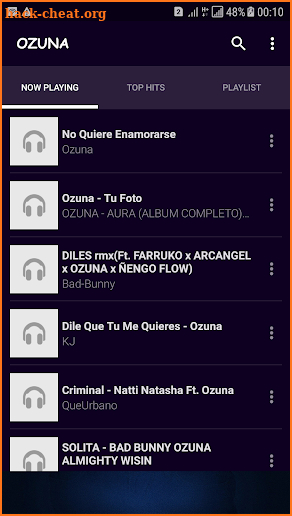 Ozuna Musica screenshot