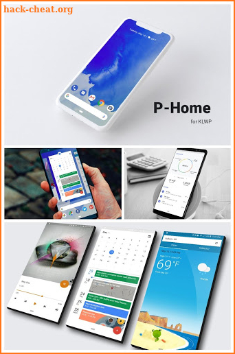 P-Home for KLWP screenshot